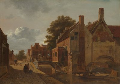 El mercado de terneros en La Haya de Jean François Valois